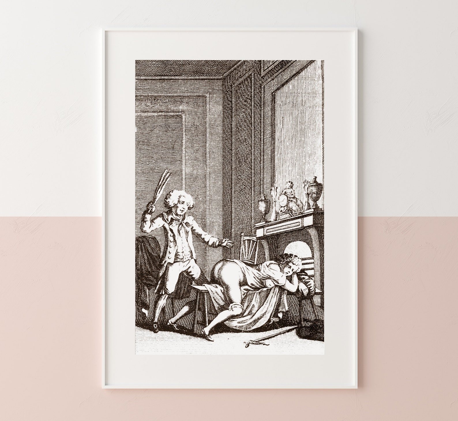 Vintage erotic art Erotic cartoon Printable antique Etsy