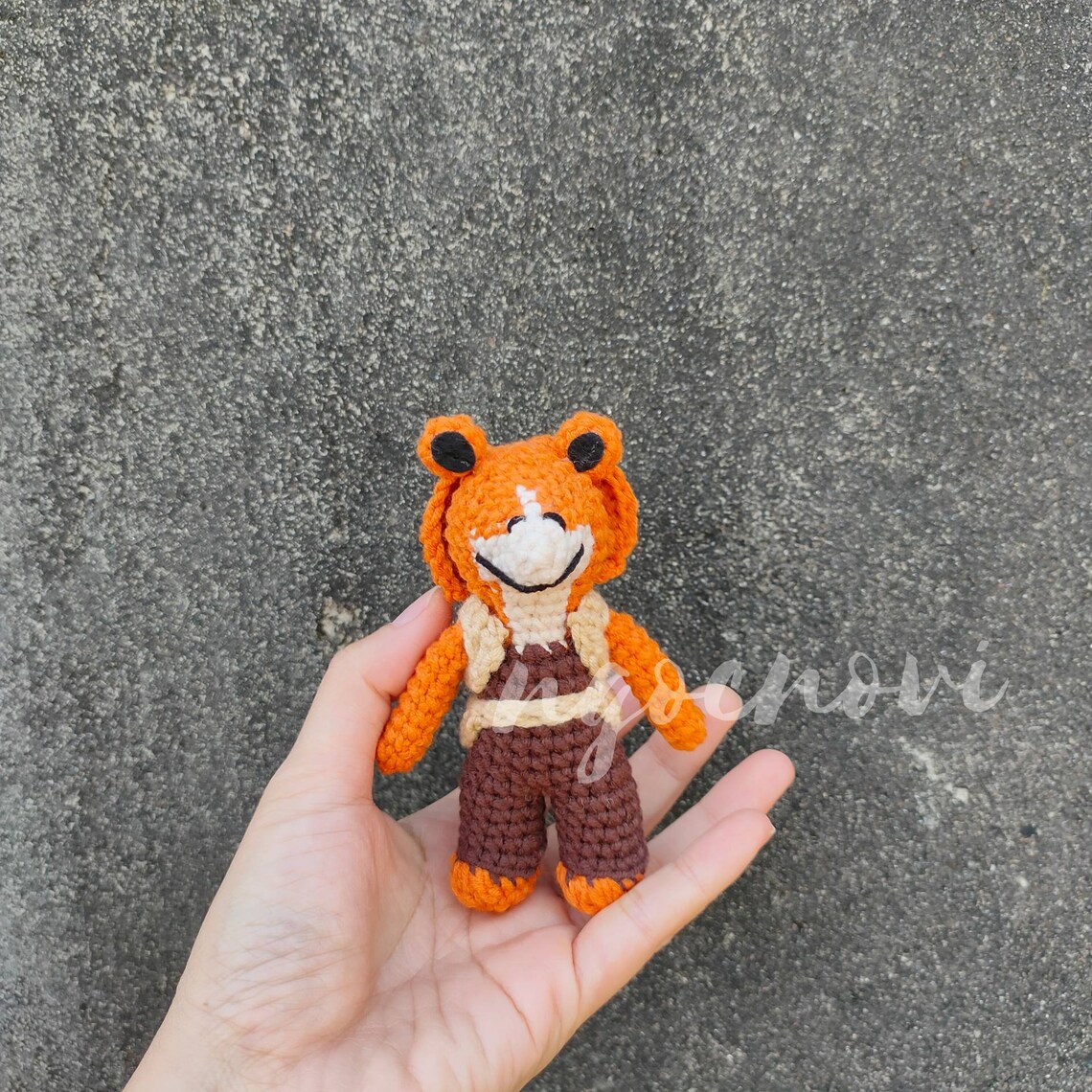 Jar Jar Binks Inspired Doll Crochet Jar jar Binks Handmade Etsy