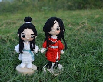 2 PATROON: gehaakte koppelpop 3 (amigurumipatroon, fototutorial, pdf-patroon)