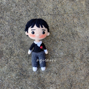 Rotating Head amigurumi boy doll crochet Doll Handmade Boy Custom Amigurumi gift Rotating Head amigurumi boy doll crochet Doll Handmade Boy Custom Amigurumi gift