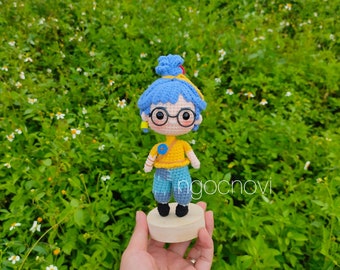 MODÈLE : Crochet Girl Doll 4, Crochet Inspired Doll Pattern, PDF English Tutorial, Amigurumi Doll Pattern