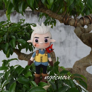 PDF PATTERN: Crochet Boy Doll 1