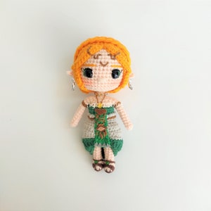 PATTERN: Crochet Girl Doll 6, Crochet Inspired Doll Pattern, PDF English Tutorial, Amigurumi Doll Pattern, digital download