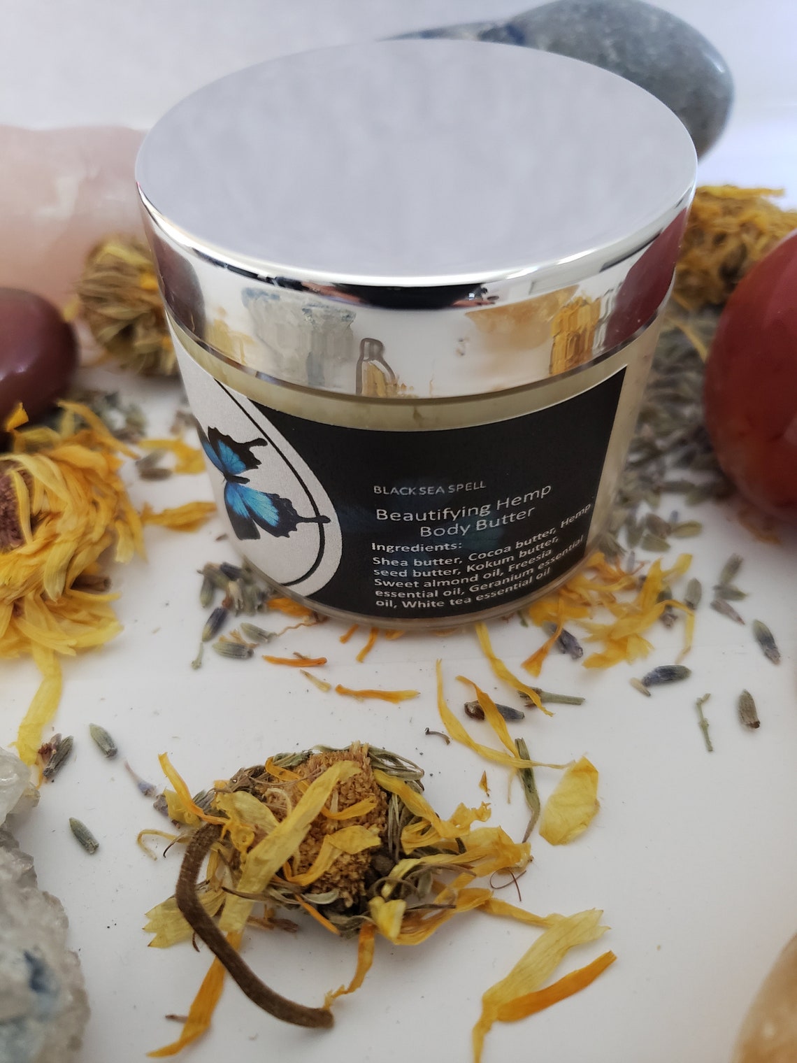 Beautifying Hemp Body Butter Shea butter Cocoa butter Hemp Etsy