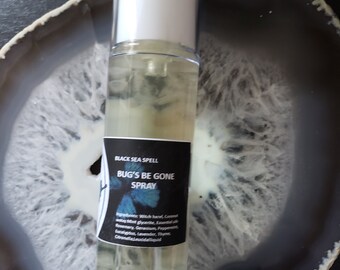 Spray odstraszający owady Bug's Be Gone, spray odstraszający owady w sprayu, w pełni naturalny, organiczny