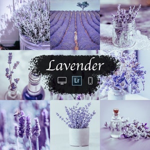 Lavender Lightroom Presets