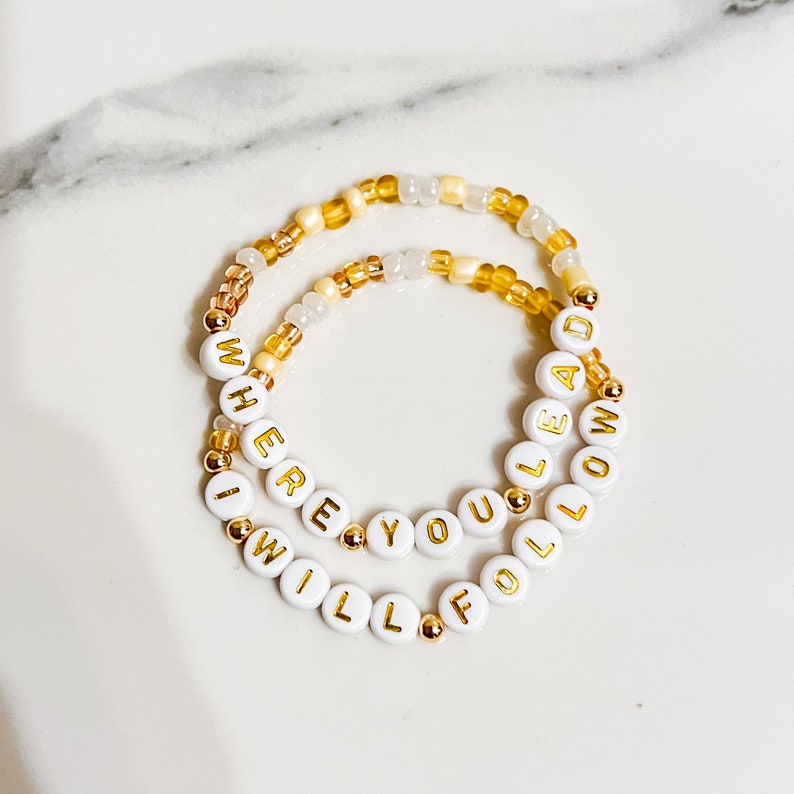 gilmore girls beaded bracelet