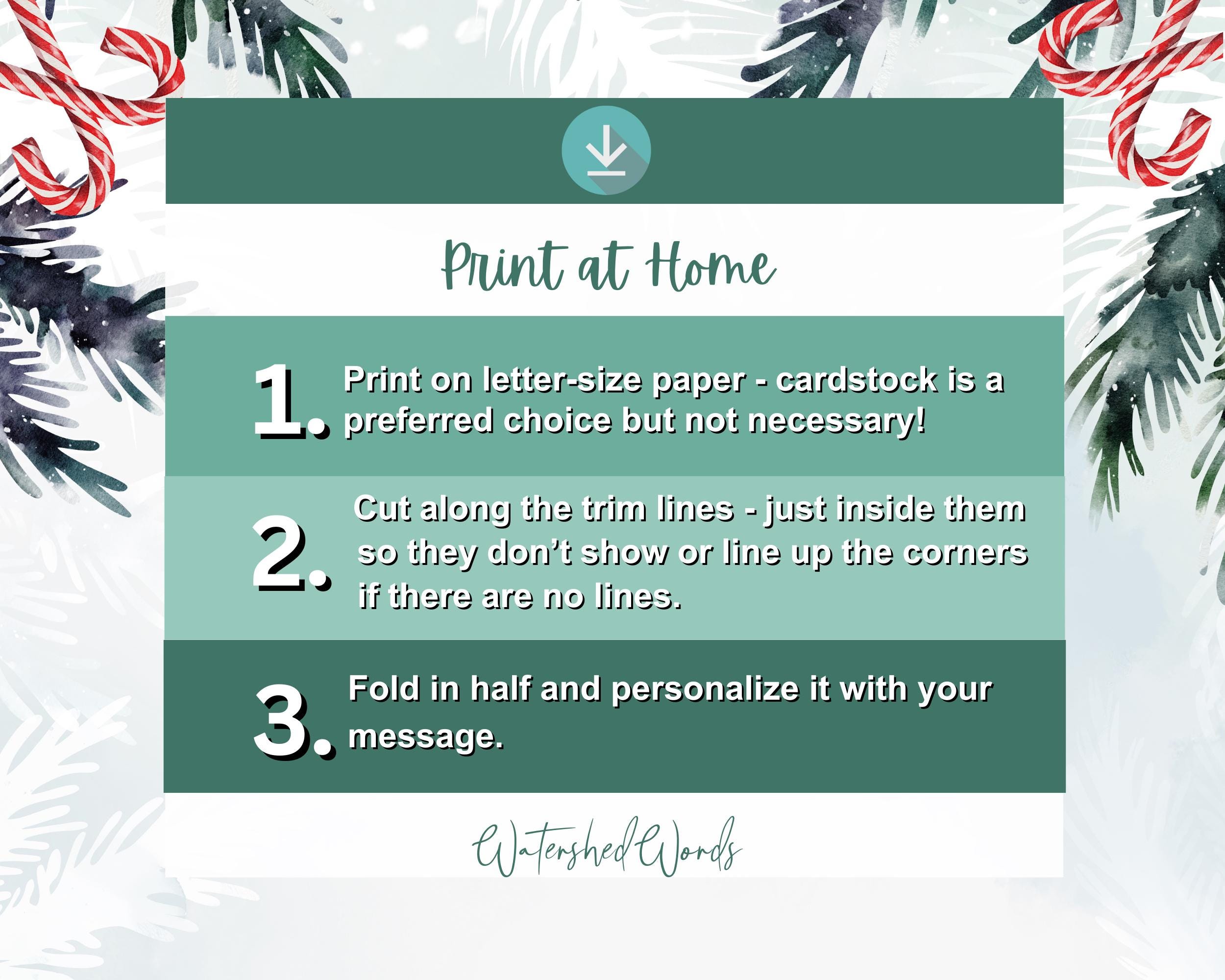 Mele Kalikimaka Printable Hawaiian Christmas Card, Merry Christmas and ...