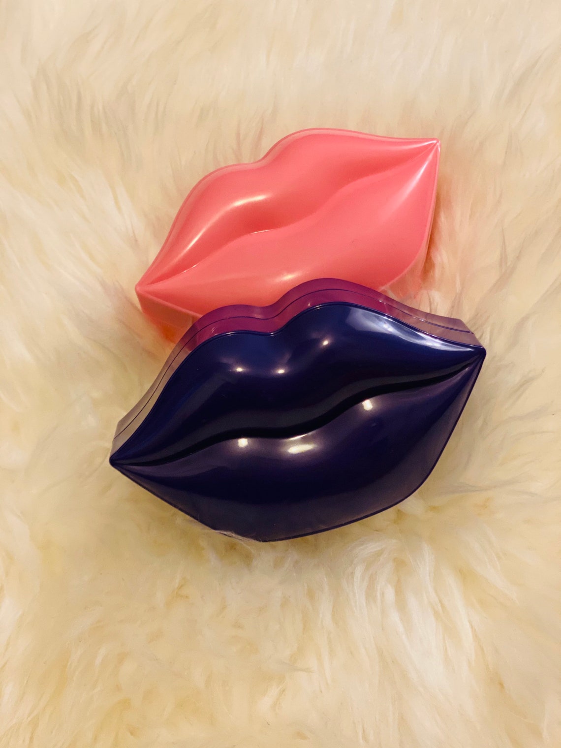 20 Patch/box Rose Moisturizing Lip Mask Gentle Hydrating Etsy