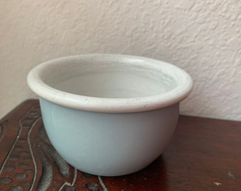 Small light blue planter for succulents or small plants