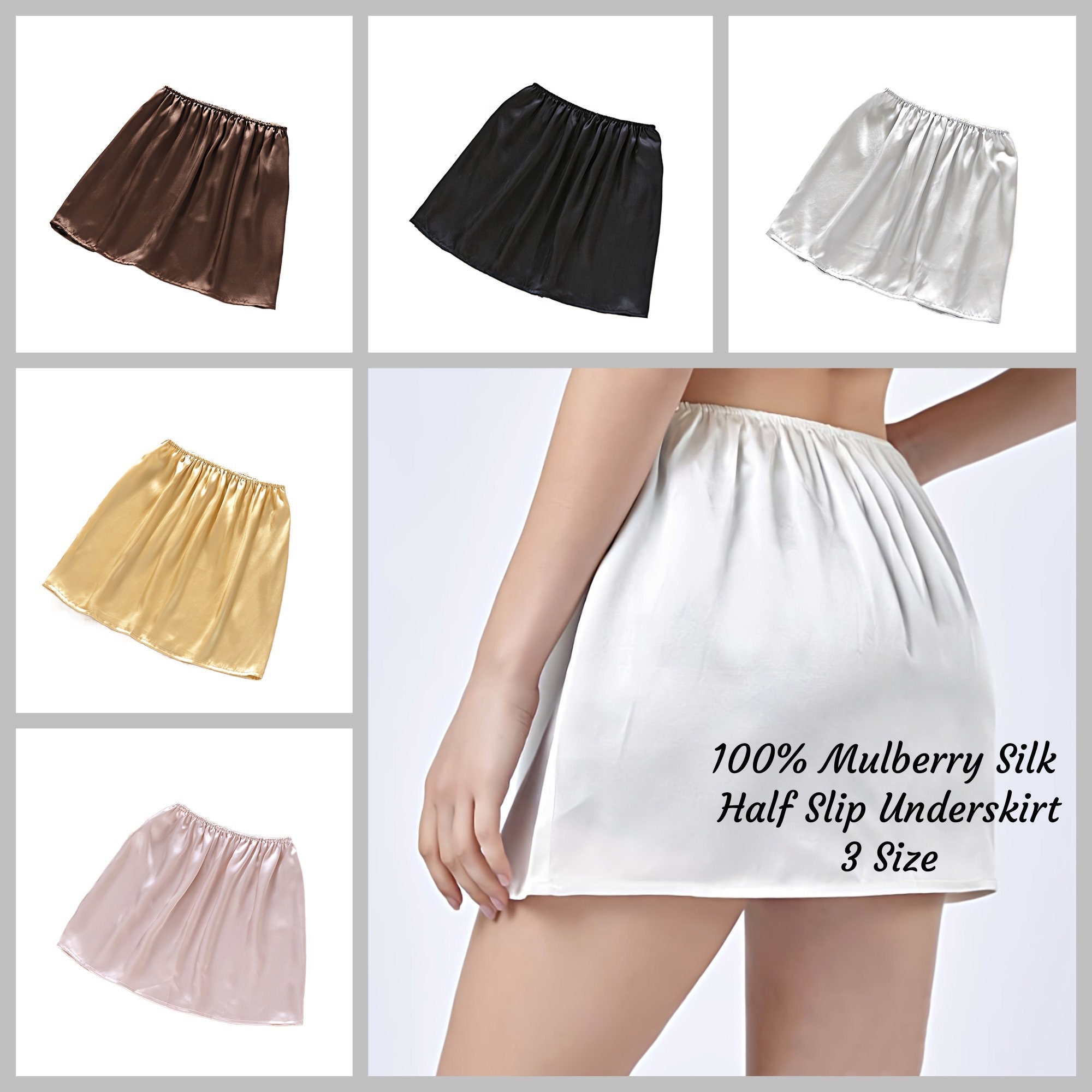 Best Deal for Lace Slip Shorts for Under Dresses Half Slip Culotte