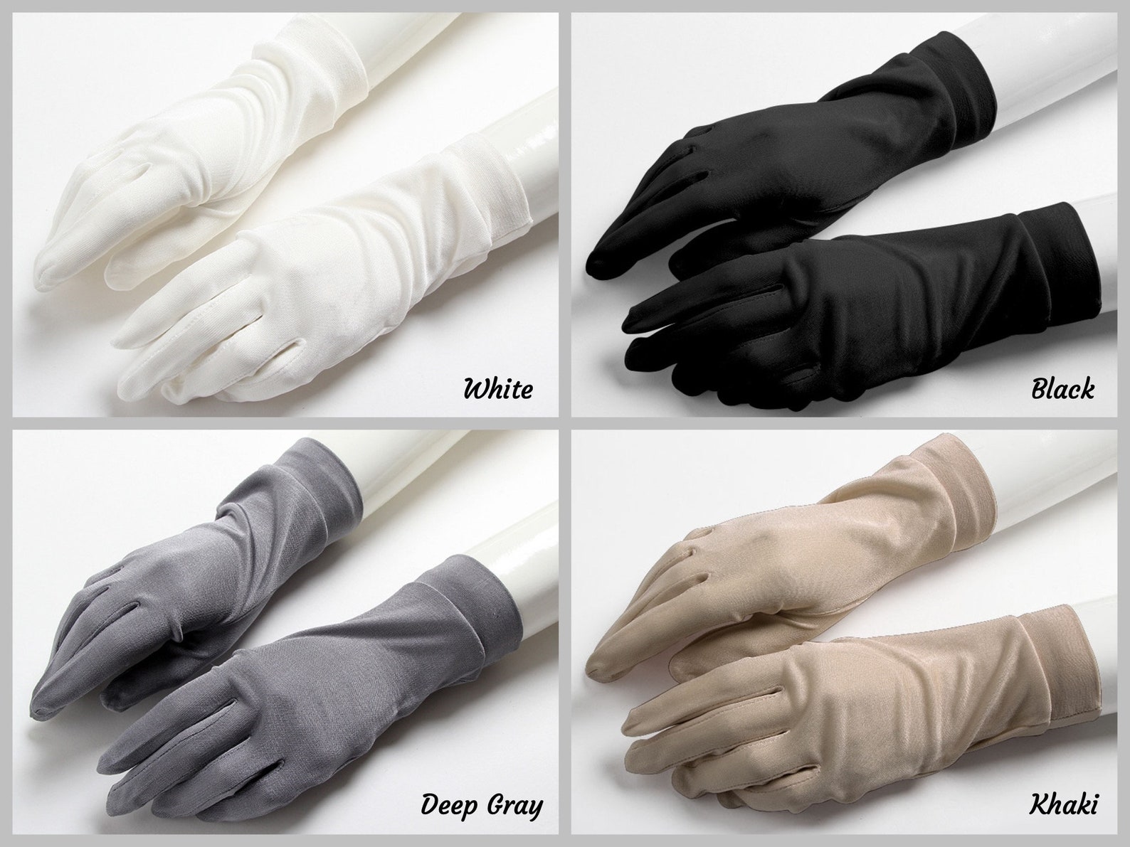 100 Silk Gloves Mulberry Silk Gloves for Antiuv Keep Hands Etsy