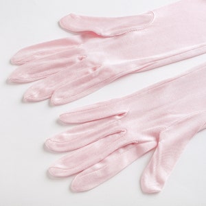 100% Silk Gloves Extra Long 23 inch, Knitted Silk Gloves for Anti-UV, Keep Hands Moisturize, Hand Protection, Bride Thin Gloves, Washable image 7