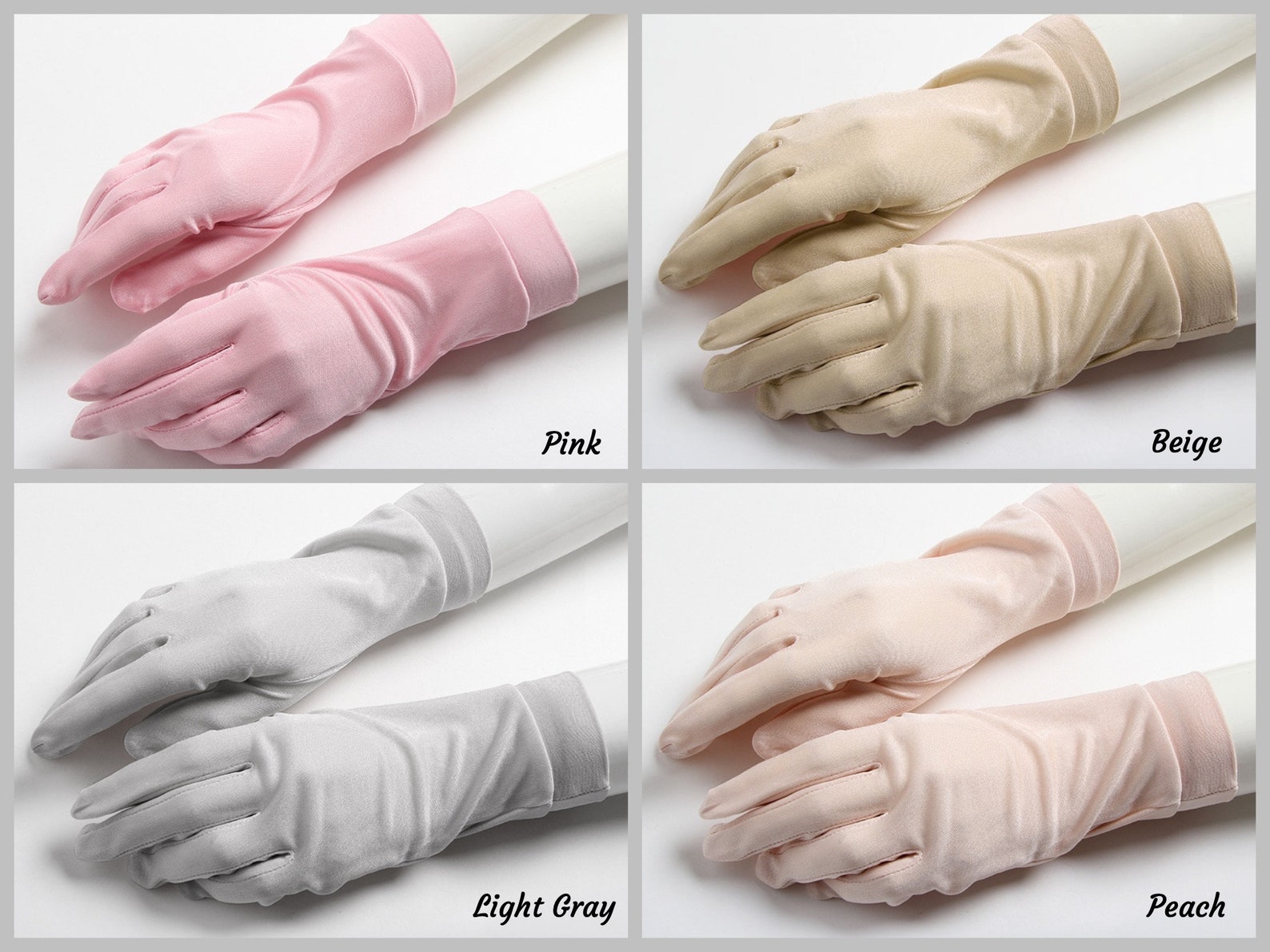 100 Silk Gloves Mulberry Silk Gloves for Antiuv Keep Hands Etsy