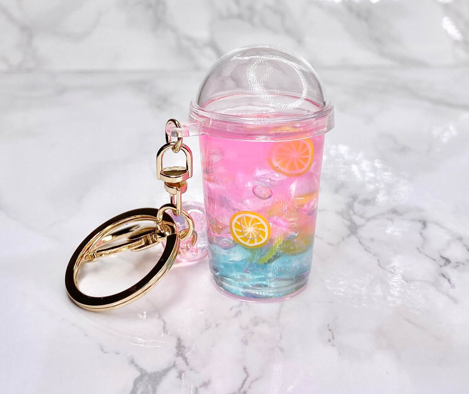 Fruit Keychain Boba Tea Keychain Milk Keychain Kawaii | Etsy