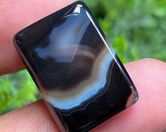 Anello Uomo Argento 925 Con Agata Sulemani Naturale - Gioiello Artigianale Turco