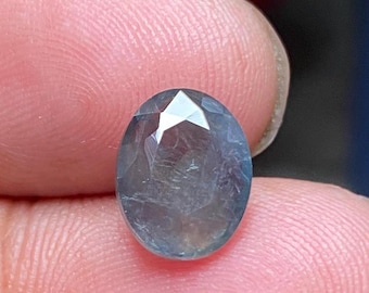 Natural Teal Sapphire, 3 Ct Australian Oval Cut Gemstone