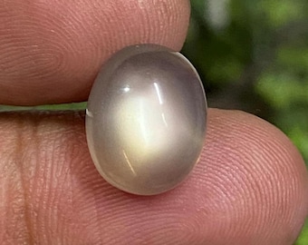 Golden Moonstone Cabochon Flashy Shine Moonstone oval shape  10x13x6 mm Beautiful Transparent Eye Clean Ceylone Moonstone Gemstone 6.50ct