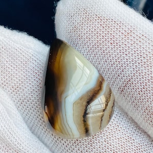 Beautiful Natural Sulemani Aqeeq/Hakik Gemstone Cabochon, AAA Quality Designer Pear Sulemani, Loose Handmade Gemstone, Pendant Making Aqeeq
