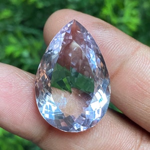 Améthyste rose opalescente rose de France lavande taille énorme - transparent pour les yeux - quartz améthyste - à acheter en vrac ou à personnaliser 29 carats