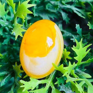 Gele natuurlijke Aqeeq Agaat 100% natuurlijke losse cabochon 20X15mm ovale ontwerper Aqeeq uit Jemenitische berg aarde-mijn edelsteen hoogwaardige ring