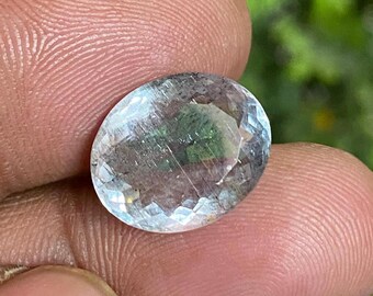 6.30 Carat Oval Santa Maria Aquamarine | Engagement Ring Gemstone