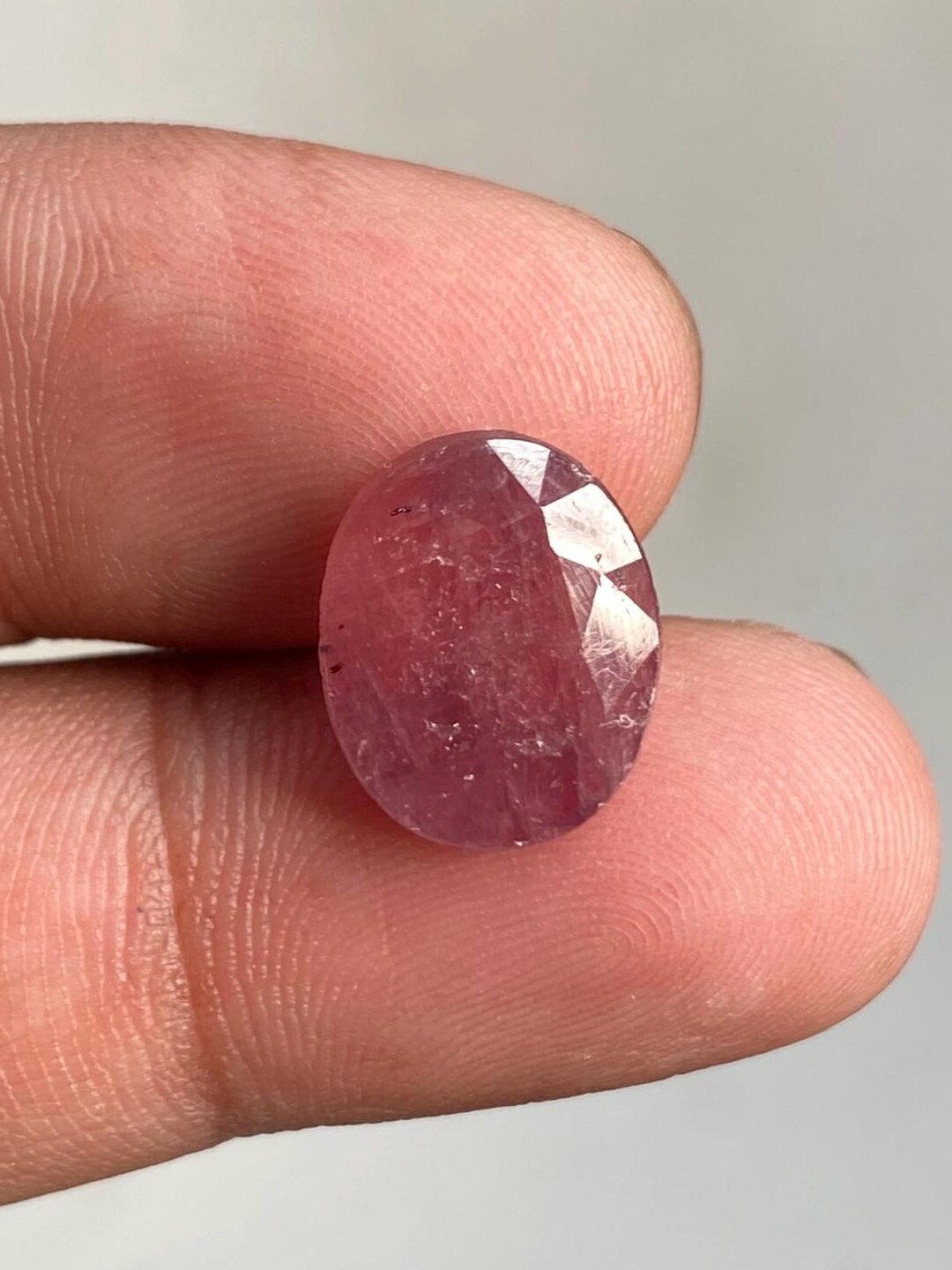 Tanzania Winza Pink Sapphire, Oval 5.40 Ct Loose Gemstone, - Etsy