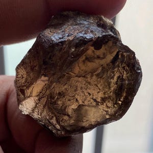 181 Carat - Raw Smokey Quartz - Genuine Clear Quartz Natural Mineral Collectible- Rare Elestial - High Grade Brown Quartz Crystal For Facete