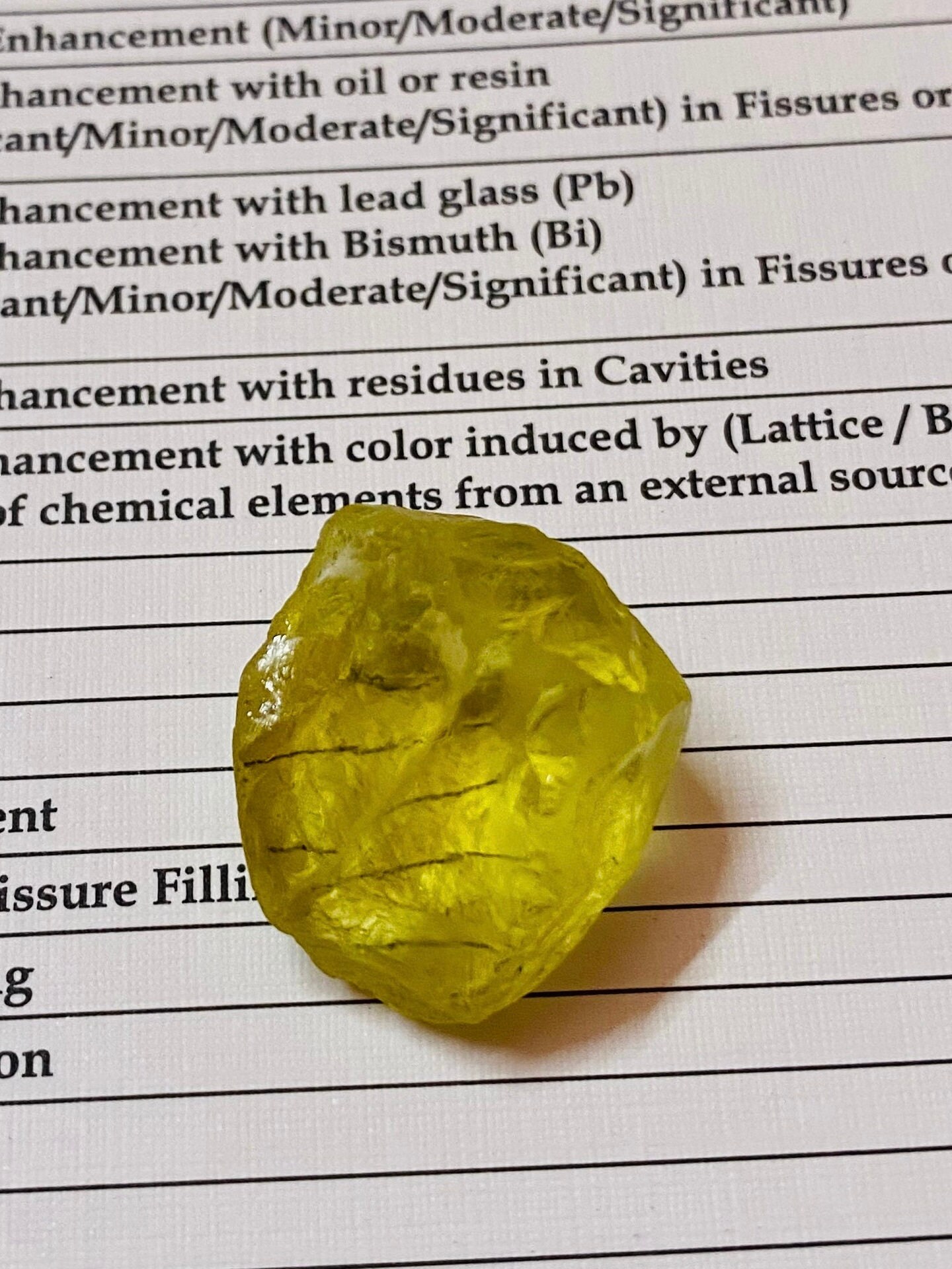 45カラットのレモンクォーツ原石 - ブラジル産天然標本 - Etsy 日本