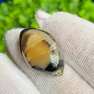 Jemenitische Aqeeq Achat 100% Natürliche Achat Unbehandelte Cabochon Marquise Ausgezeichnete Qualität Authentische Transparenz Jemenitische Hakik 22X18mm Für Anhänger