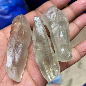 RAW Prasiolite | Green Amethyst Quartz Rough | Heart Healing | Romantic Love | Emotional Protection | Terminated Point | Green Amethyst Ston