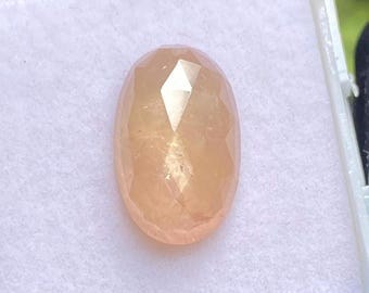 Natural Yellow Sapphire Rose Cut Gemstone 5.40ct