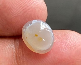 Yemeni Aqeeq Agate Cabochon | Islamic Talisman Stone, 4.50CT