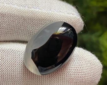 Sulemani Aqeeq Gemstone | Oval Cabochon, 22CT
