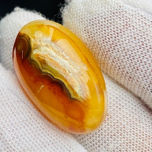 Aqeeq Achat 100% Natürliche Jemen Bergerde-Mine Lose Cabochon Bi-Color Designer Authentische Unbehandelte Transparente, Blutige "Kabdi" Yemeni