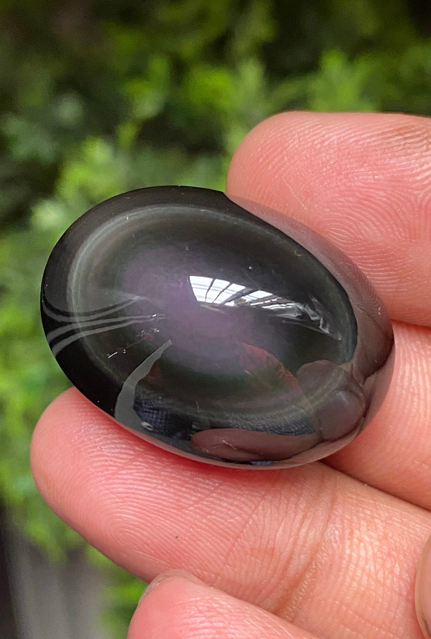 Blue sheen obsidian - Etsy 日本