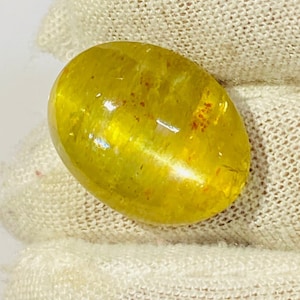 27CTS Big-Chrysoberyll Natürliches Grün Transparenz Wasser Oval Lose Cabochon 19X15mm Hoch Scharfe Linie AAA ++ Erde-Mine Aus Brasilien Katzenauge