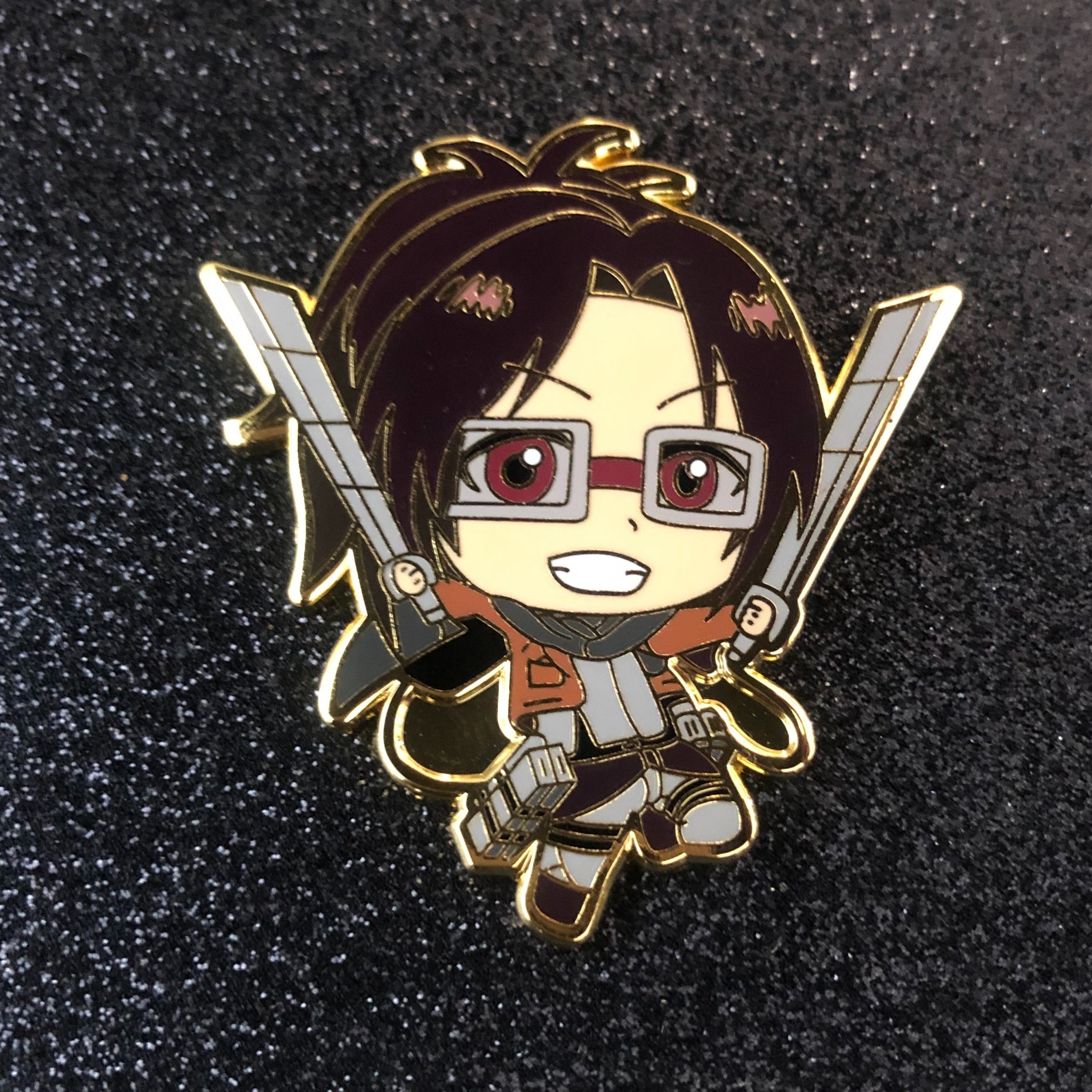 Feind Sollte Residenz attack on titan pins Einheit Box Vegetarier
