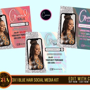 3x1 DIY Grand Sale Flyer Template, Social Media Flyer, Shop Sale Flyer, Promotion Flyer, Canva Editable Template, Flyer Template, Sale Flyer
