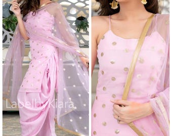 Pink Embroidered Kurta Patiala Suit For Women Indian Salwar Suit Set For Wedding Kurta Patiala Dress Punjabi Suit Pakistani Salwar Kameez