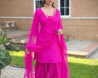 Cutom made punjabi patiala suit for women salwar kameez  salwar suit lengha choli Colors available pakistani salwar kameez pakistani dresses