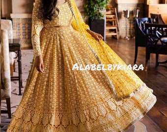 Designer indian pakistani lehenga choli wedding lehenga choli Colors available pakistani lengha pakistani dress bridesmaid lehenga choli