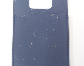 CLEARANCE holds 1 Card ONLY (see description) Card holder stick on Biodegradable/Compostable/Vegan/Eco friendly Sticks to back of phone case