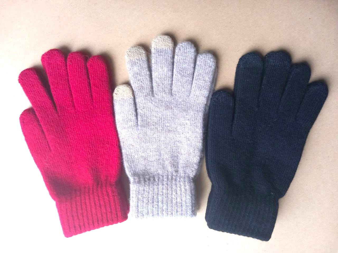 小物 Etavirp Merino Wool Gloves BLACK 81Eb25E19yL.jpg