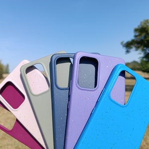 Case for Samsung Galaxy A13 4G A53 5G A52 S23 S22 S20 FE A12 A22 A32 S21 Ultra Biodegradable Eco Bio Recyclable Green cell phone cover image 1