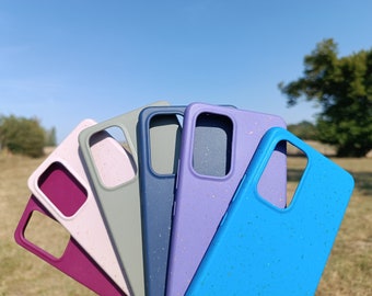 Case for Samsung Galaxy A13 4G A53 5G A52 S23 S22 S20 FE A12 A22 A32 S21 Ultra Biodegradable Eco Bio Recyclable Green cell phone cover