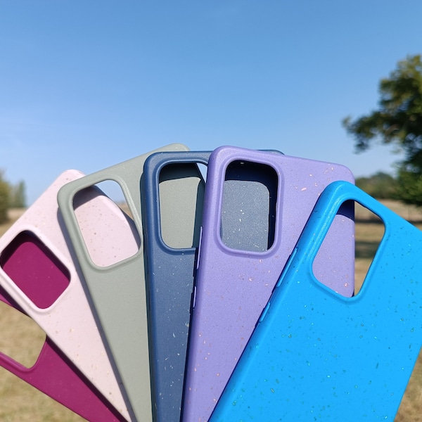 Case for Samsung Galaxy A13 4G A53 5G A52 S23 S22 S20 FE A12 A22 A32 S21 Ultra Biodegradable Eco Bio Recyclable Green cell phone cover