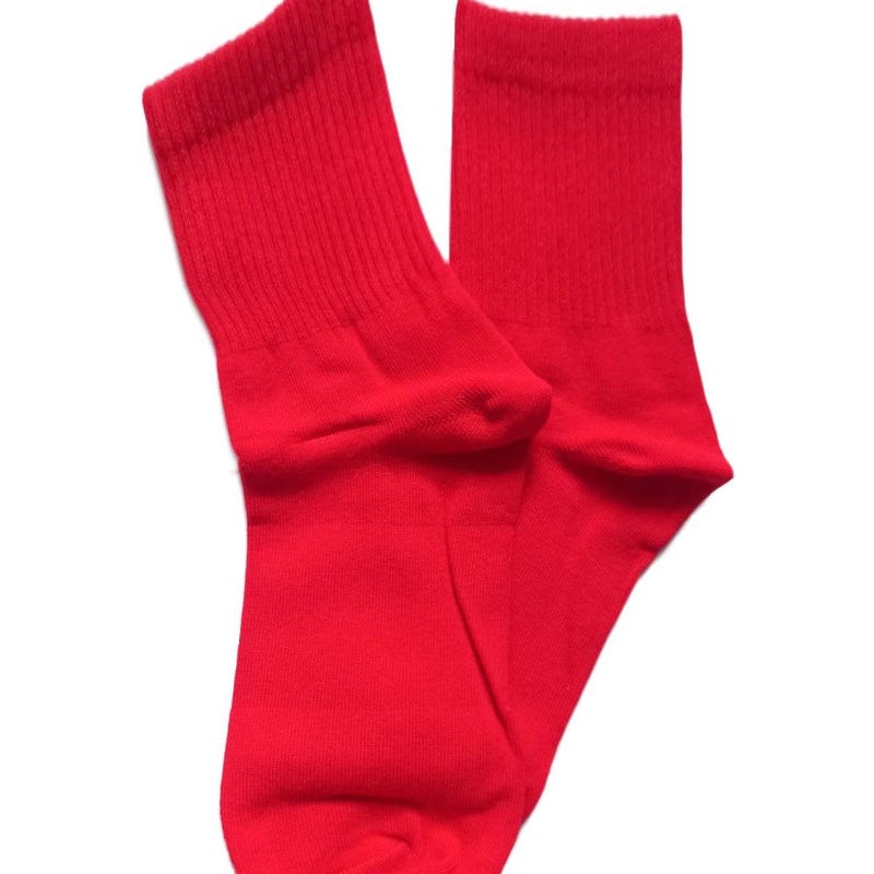 Gas Red Cotton Socks main image 1