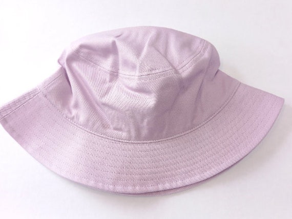 Bucket Hat in Cotton Session Irish Fisherman s Rain Hat Biodegradable Eco Friendly Fall Autumn Winter Spring Turquoise Lilac Purple