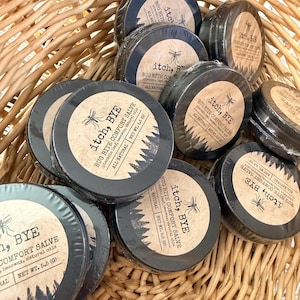 Salva mot insektsbett - Itch bye - hemlagad bivaxolja som lindrar kliande bett